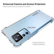 Per Xiaomi Redmi K50 Ultra ENKAY custodia per telefono antiurto in TPU trasparente, For Xiaomi Redmi K50 Ultra