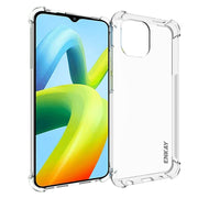 Per Xiaomi Redmi A1 4G ENKAY Custodia per telefono antiurto in TPU trasparente, For Xiaomi Redmi A1 4G
