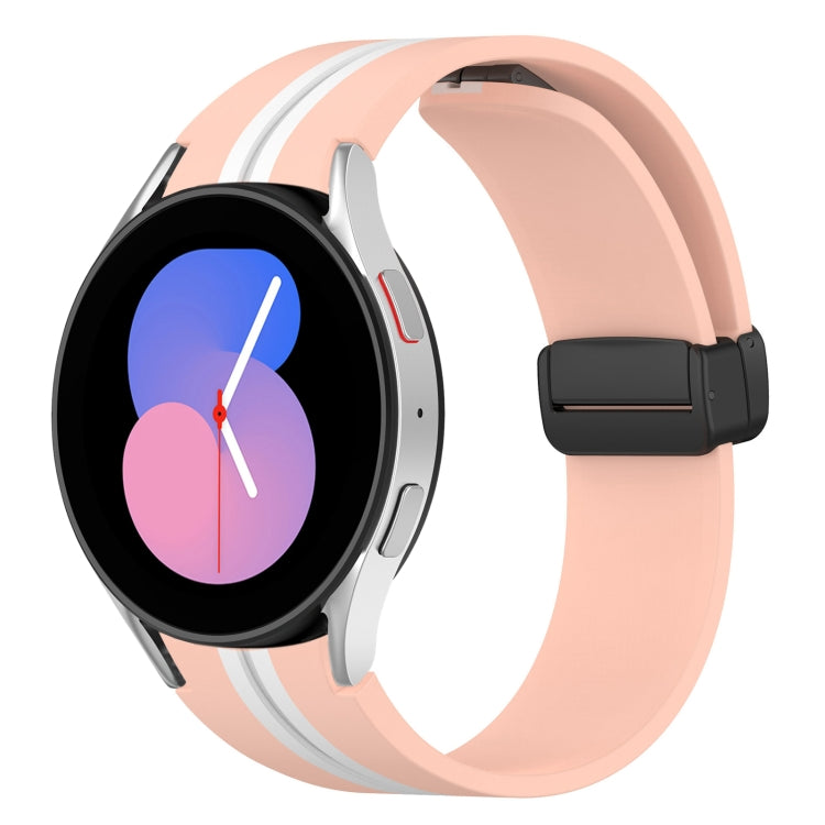 Cinturino pieghevole in silicone con chiusura magnetica, For Samsung Galaxy Watch 5 44mm, For Samsung Galaxy Watch 5 40mm