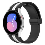 Cinturino pieghevole in silicone con chiusura magnetica, For Samsung Galaxy Watch 5 44mm, For Samsung Galaxy Watch 5 40mm