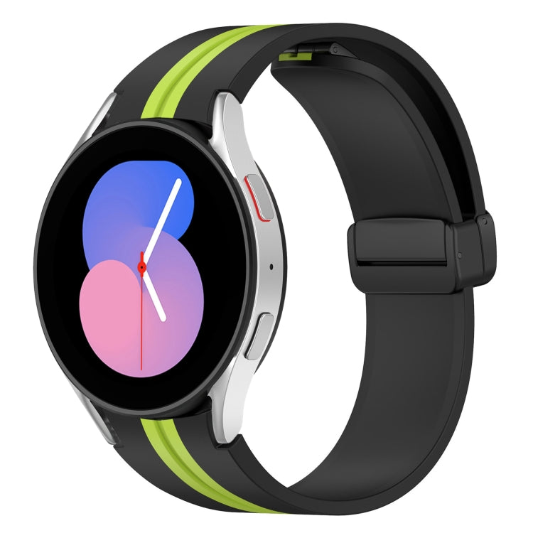 Cinturino pieghevole in silicone con chiusura magnetica, For Samsung Galaxy Watch 5 44mm, For Samsung Galaxy Watch 5 40mm
