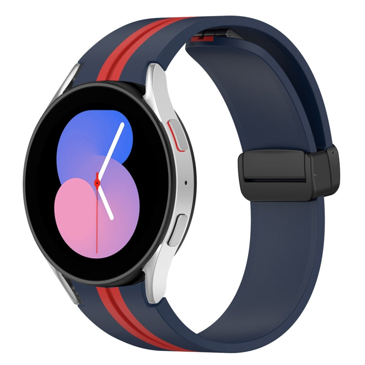 Cinturino pieghevole in silicone con chiusura magnetica, For Samsung Galaxy Watch 5 44mm, For Samsung Galaxy Watch 5 40mm