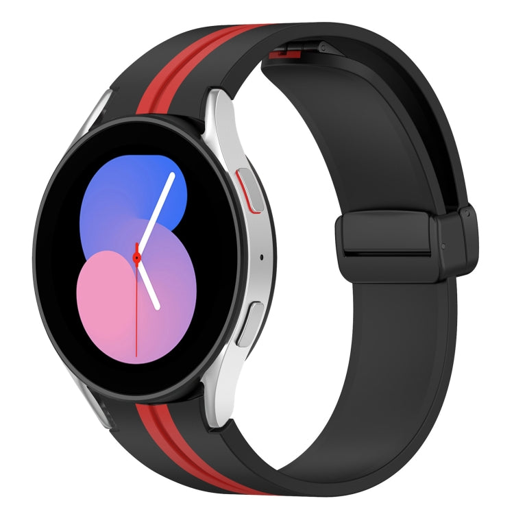 Cinturino pieghevole in silicone con chiusura magnetica, For Samsung Galaxy Watch 5 44mm, For Samsung Galaxy Watch 5 40mm