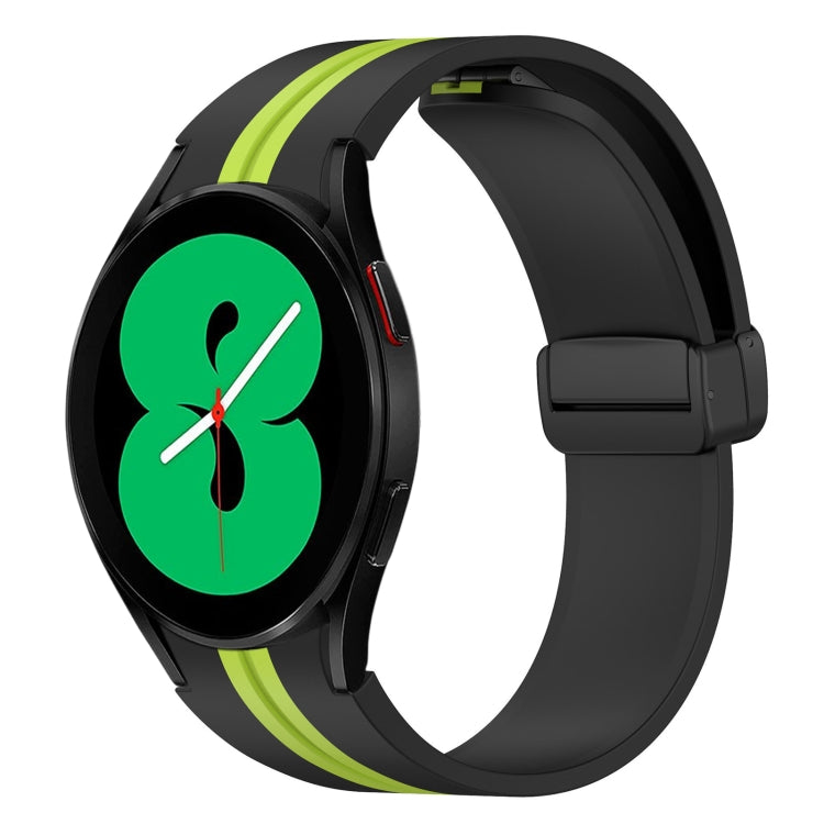 Cinturino pieghevole in silicone con chiusura magnetica, For Samsung Galaxy Watch 4 44mm, For Samsung Galaxy Watch 4 40mm