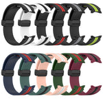 Cinturino pieghevole in silicone con chiusura magnetica, For Samsung Galaxy Watch 4 44mm, For Samsung Galaxy Watch 4 40mm