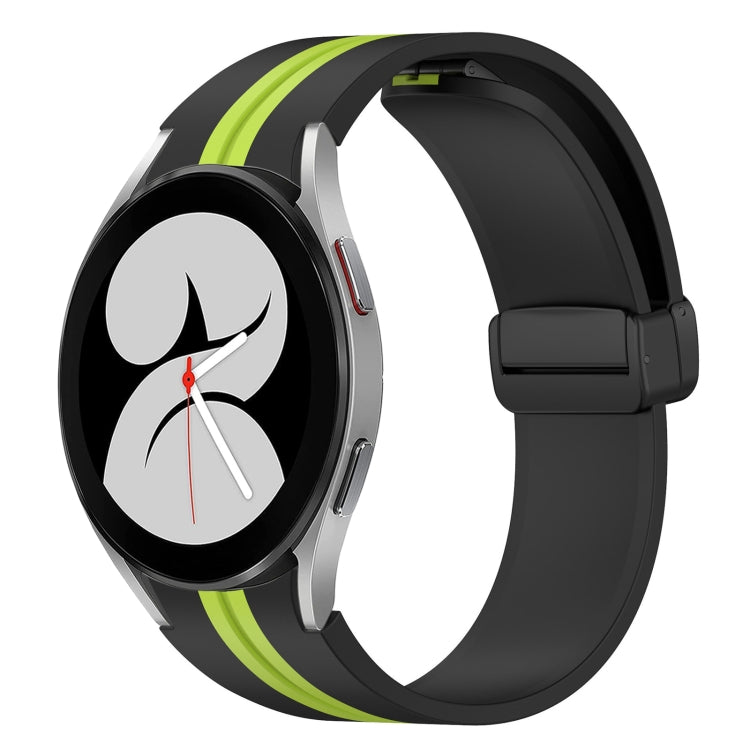 Cinturino pieghevole in silicone con chiusura magnetica, For Samsung Galaxy Watch 4 44mm, For Samsung Galaxy Watch 4 40mm