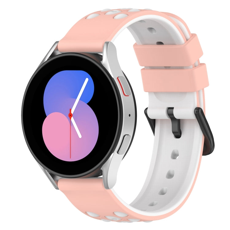 Cinturino in silicone bicolore 20mm per Samsung Galaxy Watch5