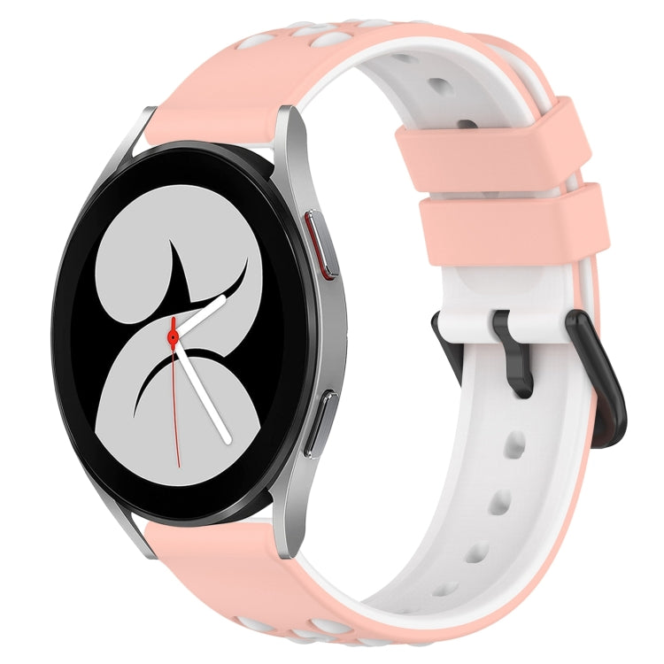 Cinturino in silicone bicolore 20mm per Samsung Galaxy Watch4