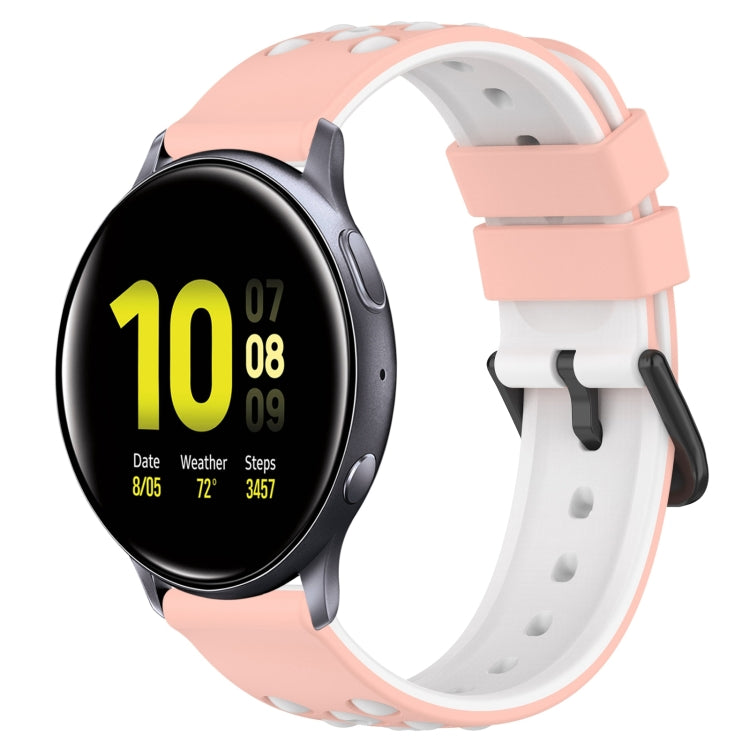 Cinturino in silicone bicolore 20mm per Samsung Galaxy Watch