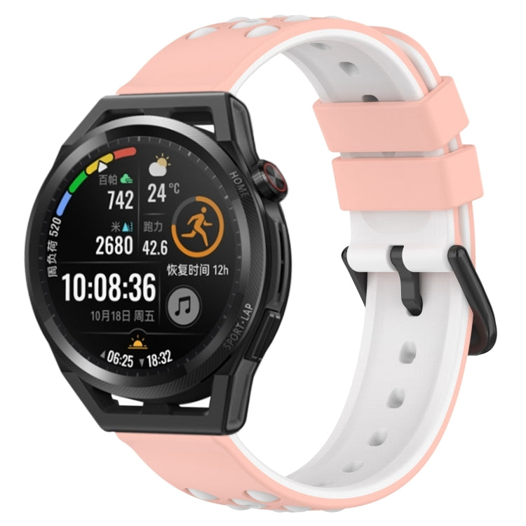 Cinturino in silicone bicolore 22 mm per Huawei Watch GT Runner
