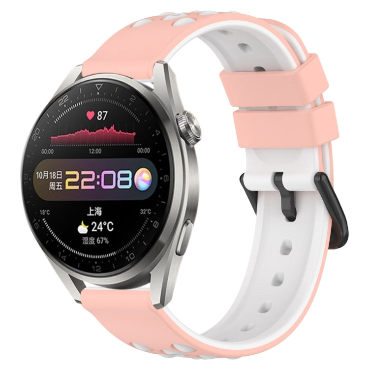 Cinturino in silicone bicolore 22 mm per Huawei Watch GT2 Pro