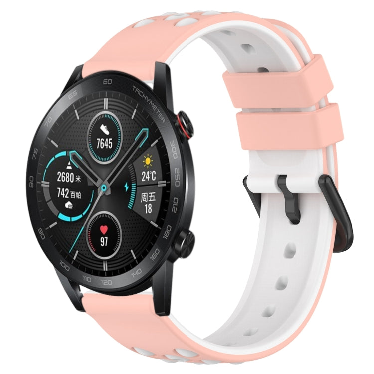 Cinturino in silicone bicolore 22 mm per Huawei Magic Watch 2
