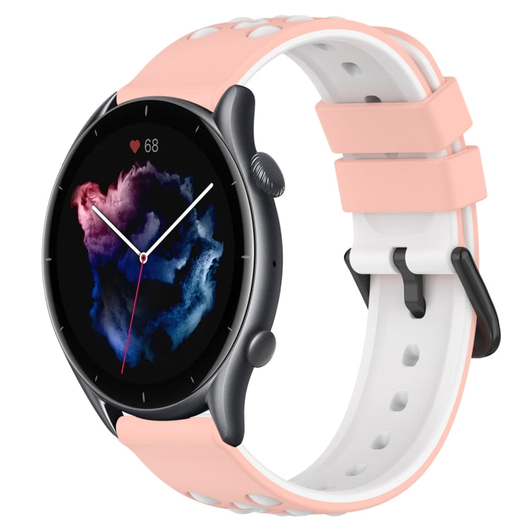 Cinturino in silicone bicolore 22 mm per Amazfit GTR 3