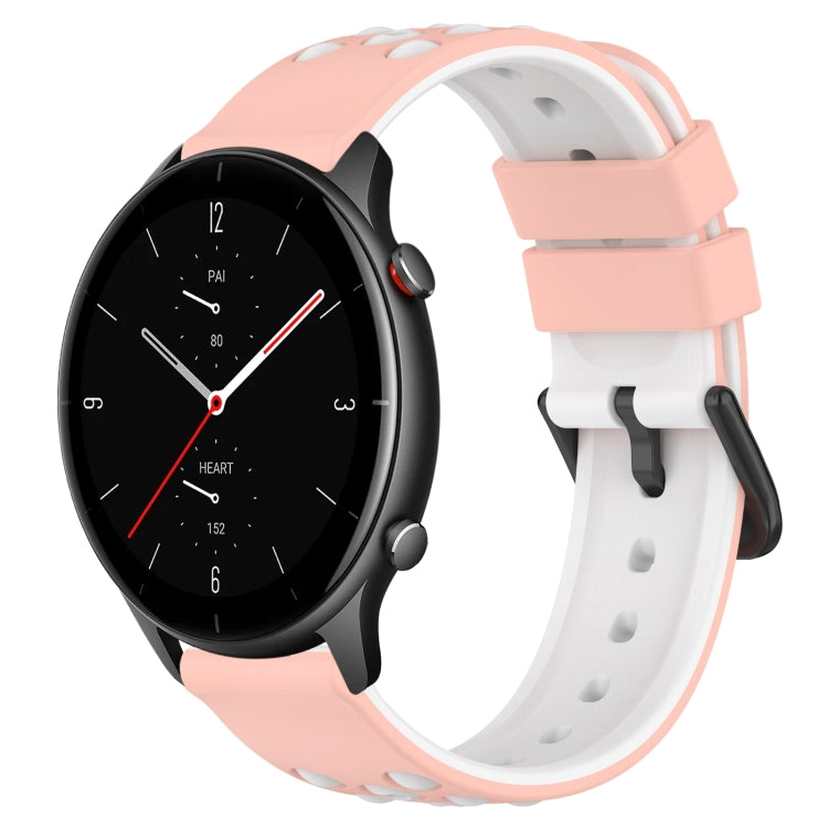 Cinturino in silicone bicolore 22 mm per Amazfit GTR 2