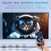 Micro USB USB C 2 in 1, adattatore Android Weton MHL a TV HDMI 1080P HD HDTV Mirroring e cavo di ricarica, a monitor proiettore TV