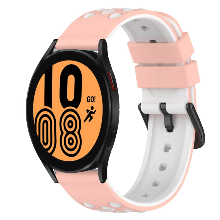 Cinturino in silicone bicolore 22 mm per Samsung Galaxy Watch4