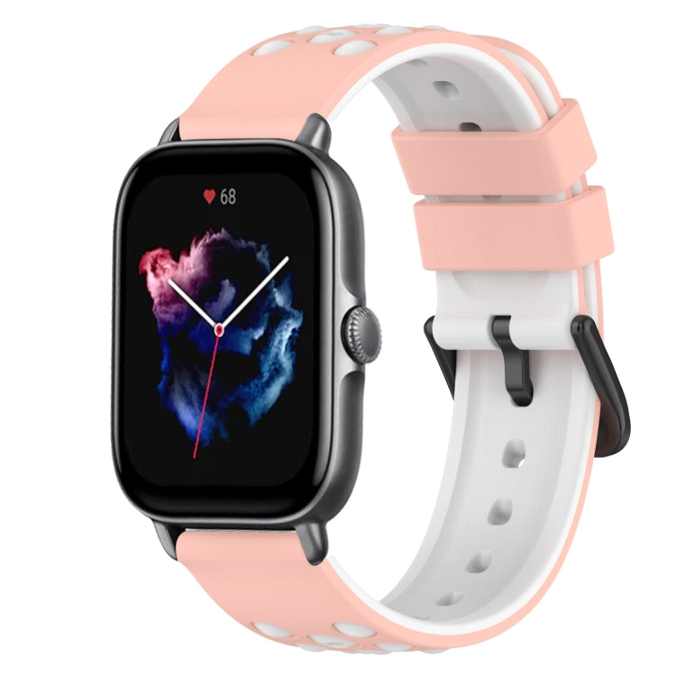 Cinturino in silicone bicolore 22 mm per Amazfit GTS 2E