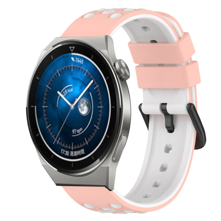 Cinturino in silicone bicolore 22 mm per Huawei Watch GT3