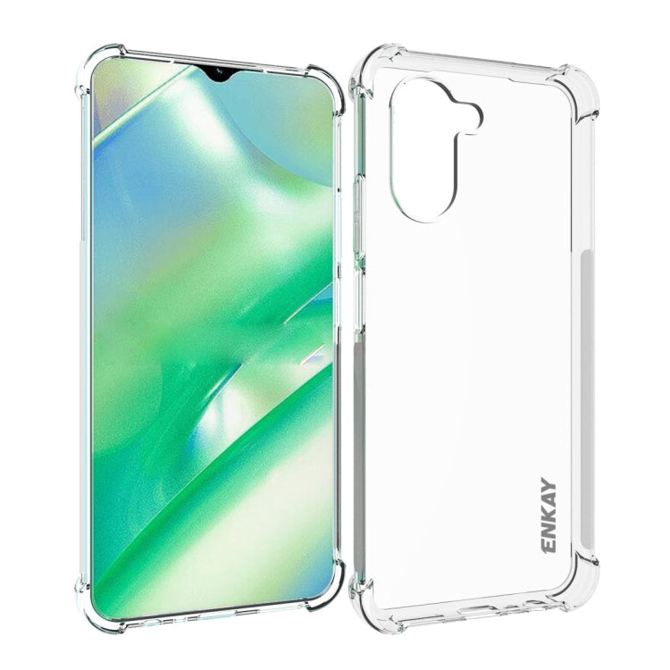 Custodia TPU trasparente per Realme C33 4G