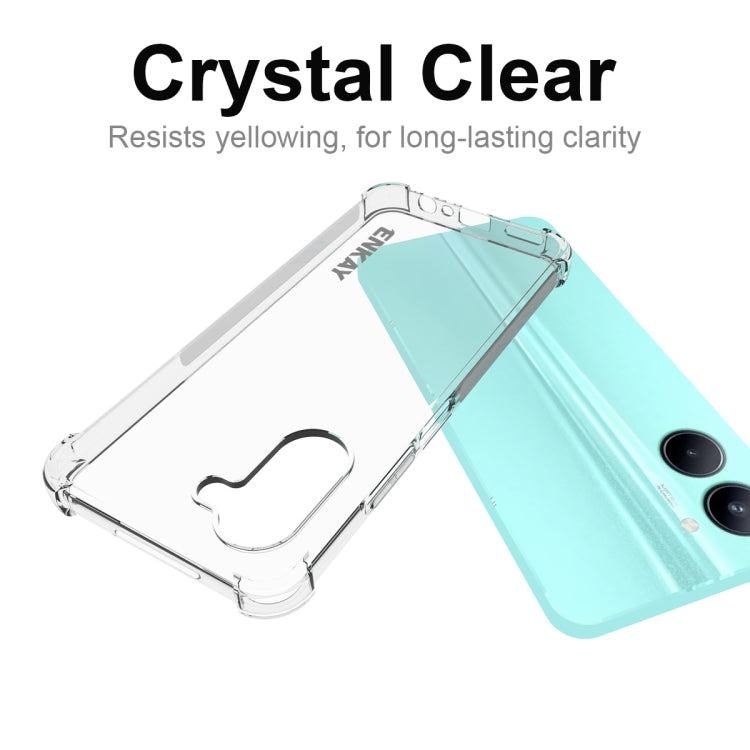 Custodia TPU trasparente per Realme C33 4G