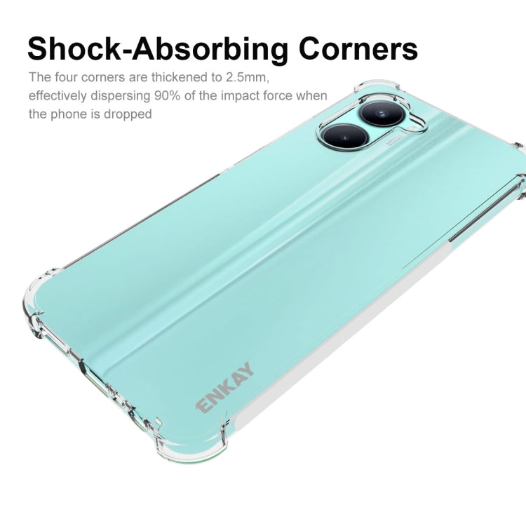 Custodia TPU trasparente per Realme C33 4G