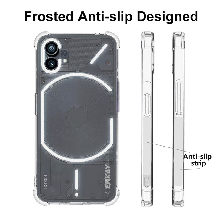 Custodia TPU trasparente per Nothing Phone 1