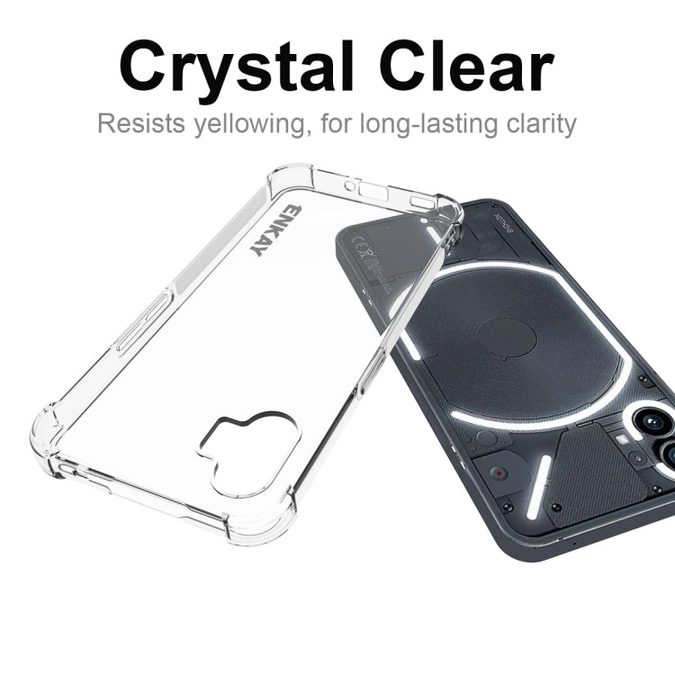 Custodia TPU trasparente per Nothing Phone 1