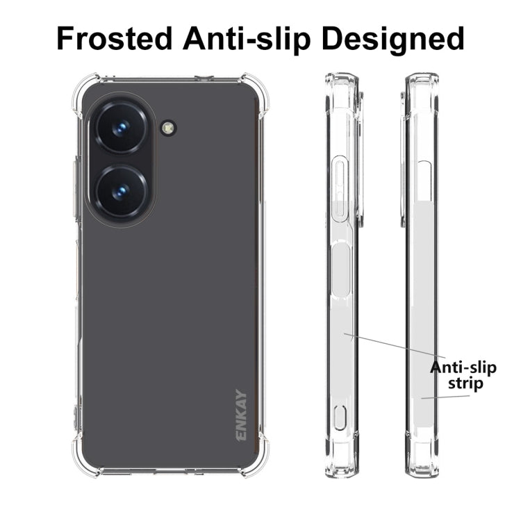 Custodia TPU trasparente per Asus Zenfone 9