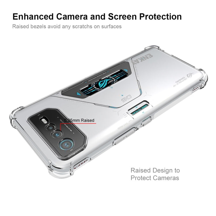 Custodia trasparente TPU per Asus ROG Phone 6 Pro