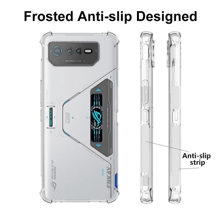 Custodia trasparente TPU per Asus ROG Phone 6 Pro