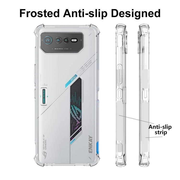 Custodia trasparente TPU per Asus ROG Phone 6