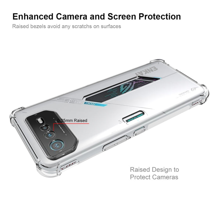 Custodia trasparente TPU per Asus ROG Phone 6