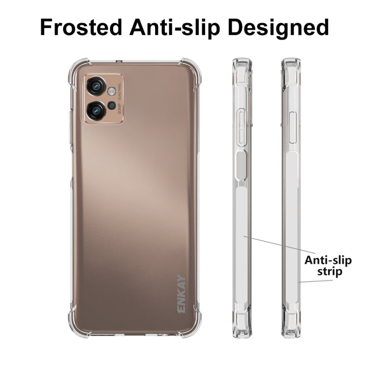 Custodia TPU trasparente per Motorola Moto G32