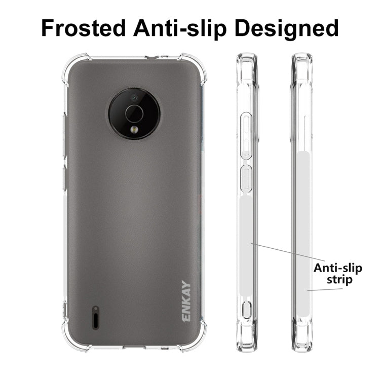 Custodia trasparente in TPU per Nokia C200