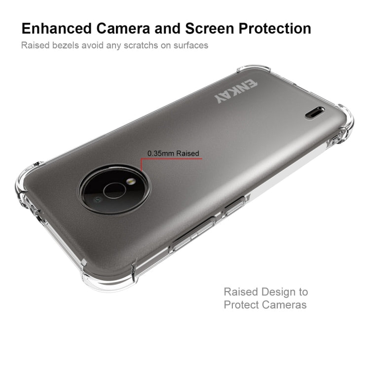 Custodia trasparente in TPU per Nokia C200