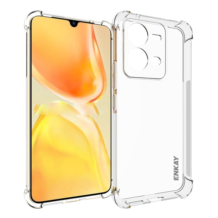 Custodia TPU trasparente per Vivo V25 5G