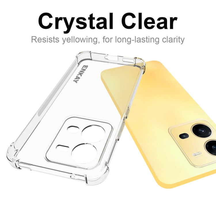 Custodia TPU trasparente per Vivo V25 5G