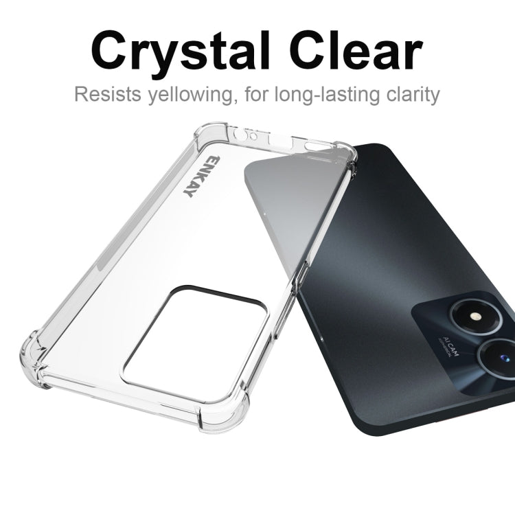 Custodia TPU trasparente per Vivo Y02s