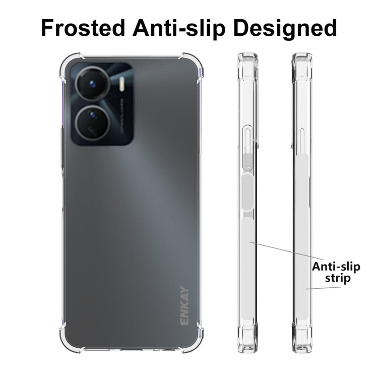 Custodia TPU trasparente per Vivo Y16 4G