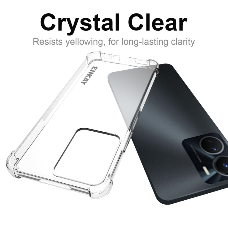 Custodia TPU trasparente per Vivo Y16 4G