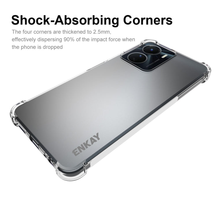 Custodia TPU trasparente per Vivo Y16 4G