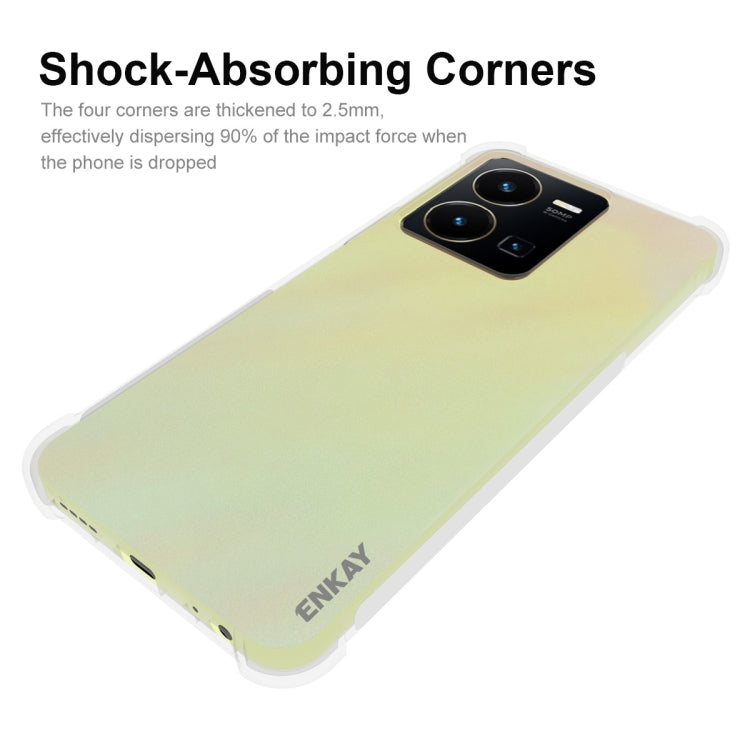 Custodia TPU trasparente per Vivo Y35 4G