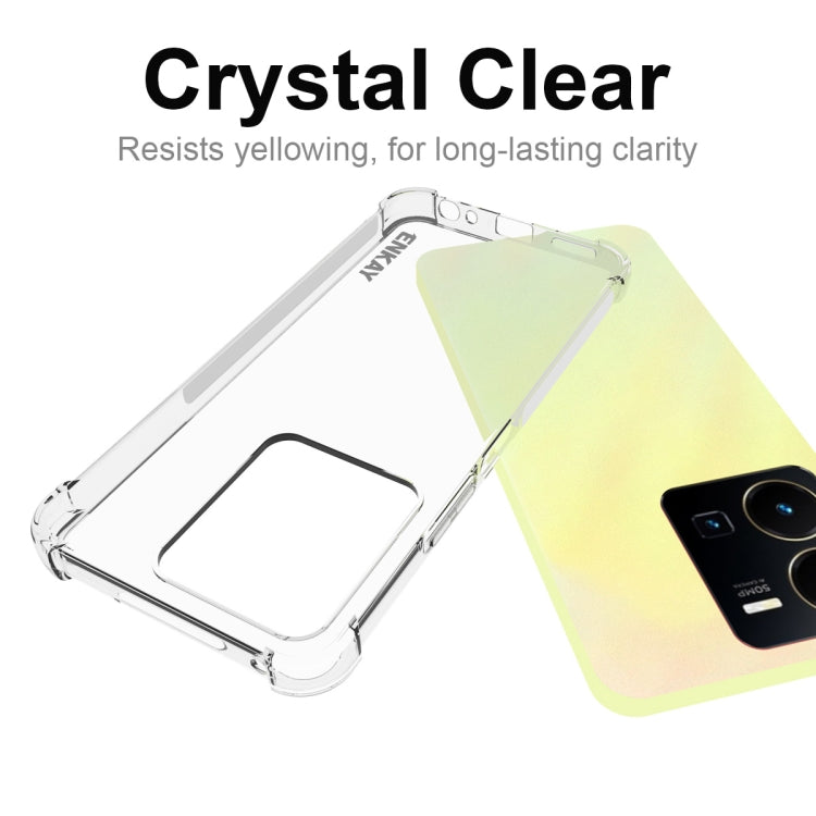 Custodia TPU trasparente per Vivo Y35 4G