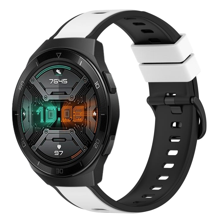 Cinturino in silicone bicolore 22 mm per Huawei Watch GT 2e