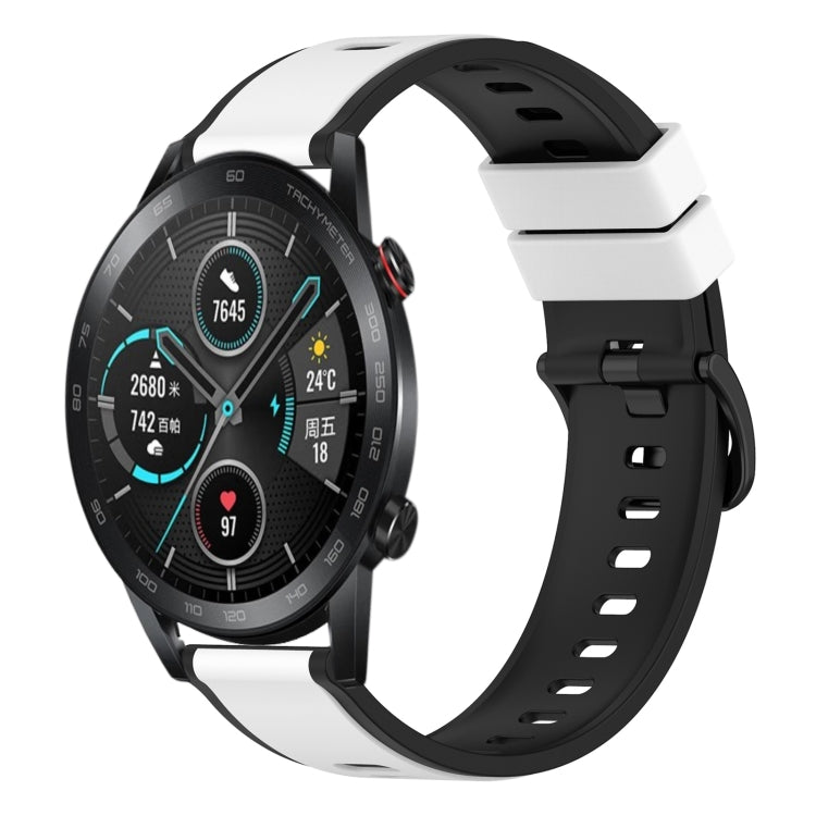 Cinturino in silicone bicolore 22 mm per Huawei Watch GT 2 46mm