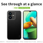 Custodia per telefono in TPU ultrasottile serie MOFI Ming, For Tecno Pova 3, For vivo Y22 / Y22s, For Nokia G60, For Xiaomi Redmi A1, For Honor X8 5G, For Realme C33 / C30S