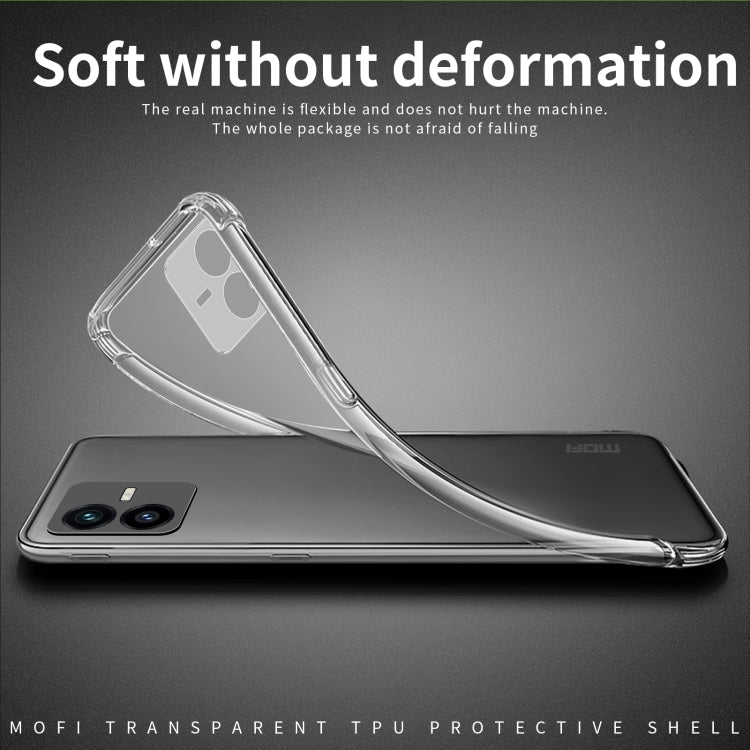 Custodia per telefono in TPU ultrasottile serie MOFI Ming, For Tecno Pova 3, For vivo Y22 / Y22s, For Nokia G60, For Xiaomi Redmi A1, For Honor X8 5G, For Realme C33 / C30S