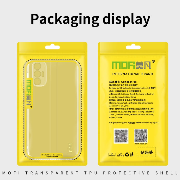 Custodia per telefono in TPU ultrasottile serie MOFI Ming, For Tecno Pova 3, For vivo Y22 / Y22s, For Nokia G60, For Xiaomi Redmi A1, For Honor X8 5G, For Realme C33 / C30S