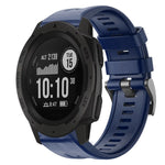Cinturino in silicone tinta unita con fibbia in metallo, For  Garmin Instinct, For Garmin Approach S62, For Garmin Fenix 6 GPS