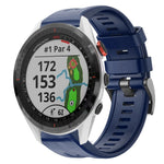 Cinturino in silicone tinta unita con fibbia in metallo, For  Garmin Instinct, For Garmin Approach S62, For Garmin Fenix 6 GPS